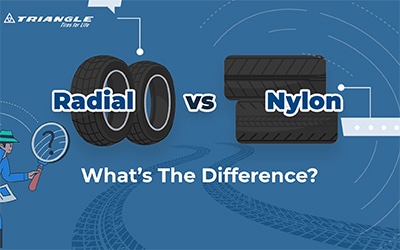 Radial Difference Radial vs. Nylon Tires: What's the Difference?