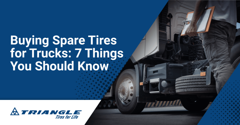 Buying Spare Tires for Trucks Triangle Tires