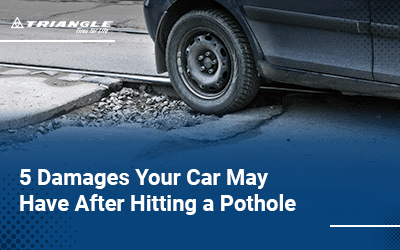 5 Types of Damage Your Car May Have After Hitting a Pothole