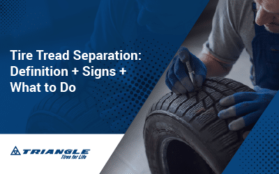 Tire Tread Separation: Definition + Signs + What to Do